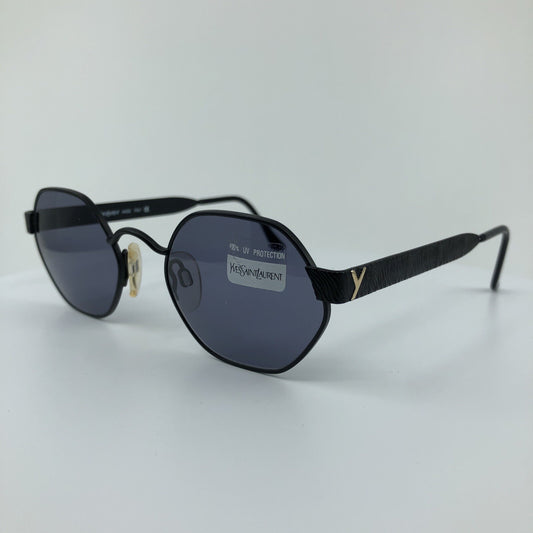 Vintage Saint Laurent YSL 6019 Gold Sunglasses - Super Vision Optical