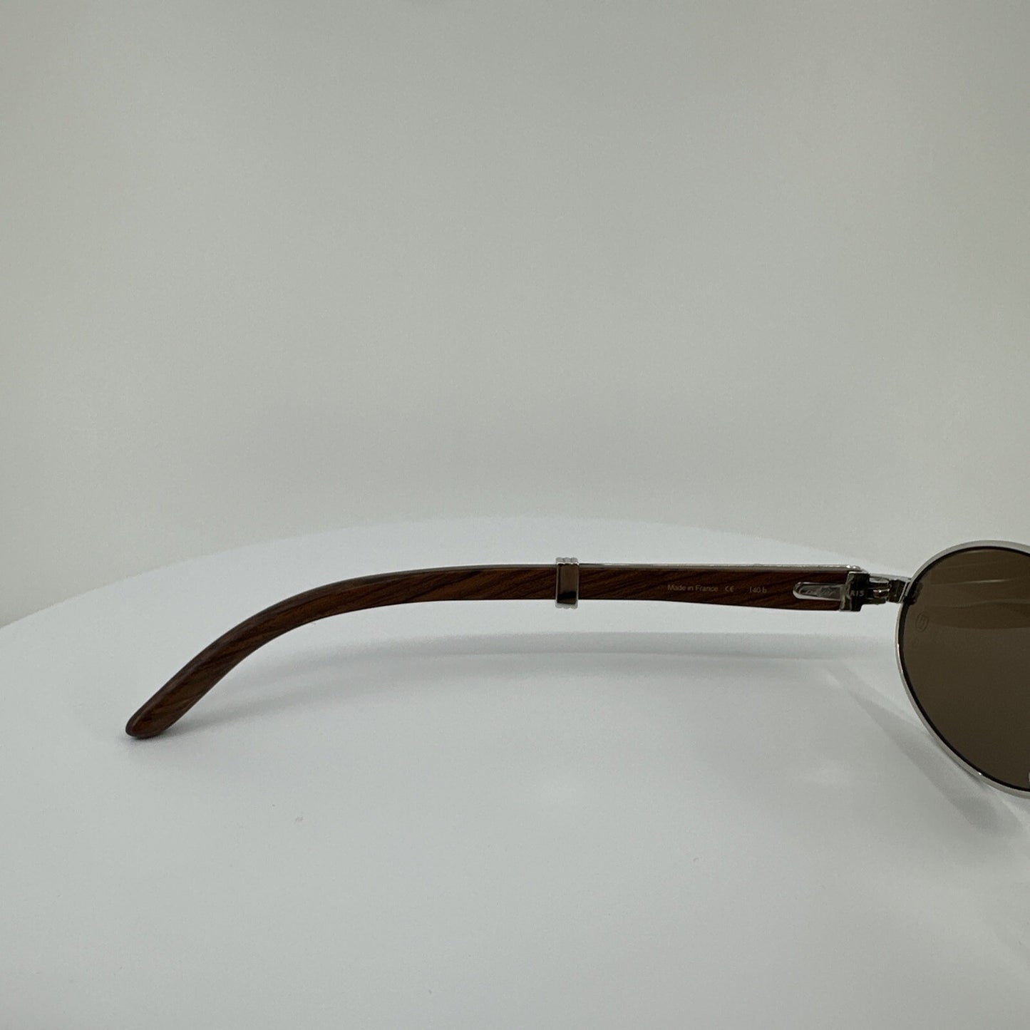 Vintage Cartier Cartier Sully Silver Sunglasses - Super Vision Optical