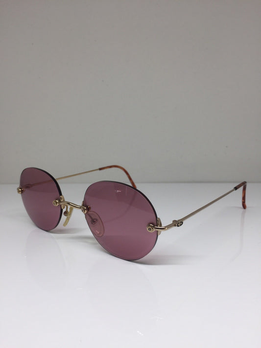 Vintage Christian Dior CD 2560 Gold Sunglasses - Super Vision Optical