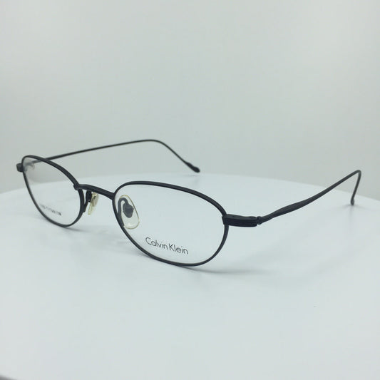 Vintage Calvin Klein CK 510 Black Eyeglasses - Super Vision Optical