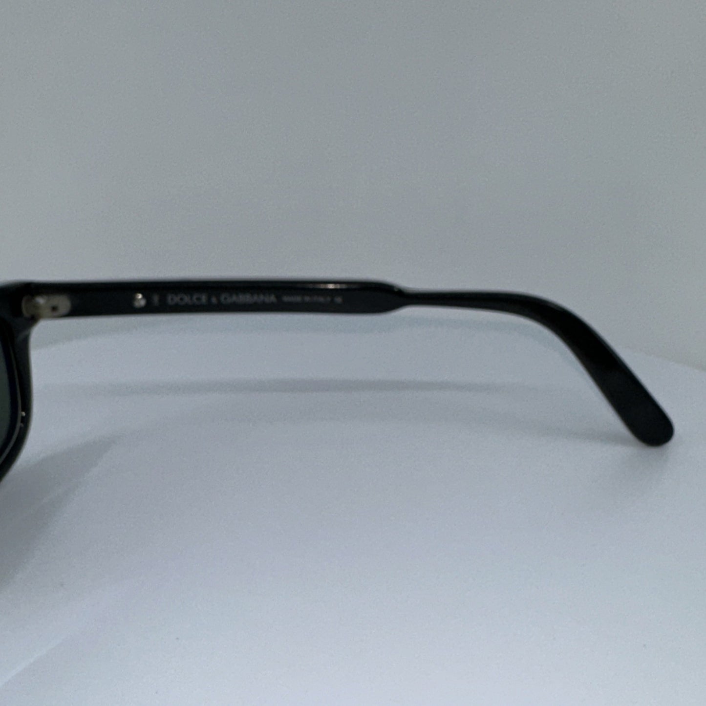 Vintage Dolce & Gabbana DG 709S Black Sunglasses - Super Vision Optical