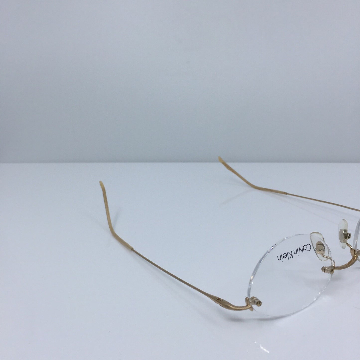 Vintage Calvin Klein CK 520 Gold Sunglasses - Super Vision Optical