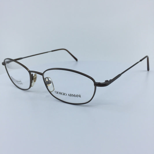 Vintage Giorgio Armani GA 1006 Brown Eyeglasses - Super Vision Optical