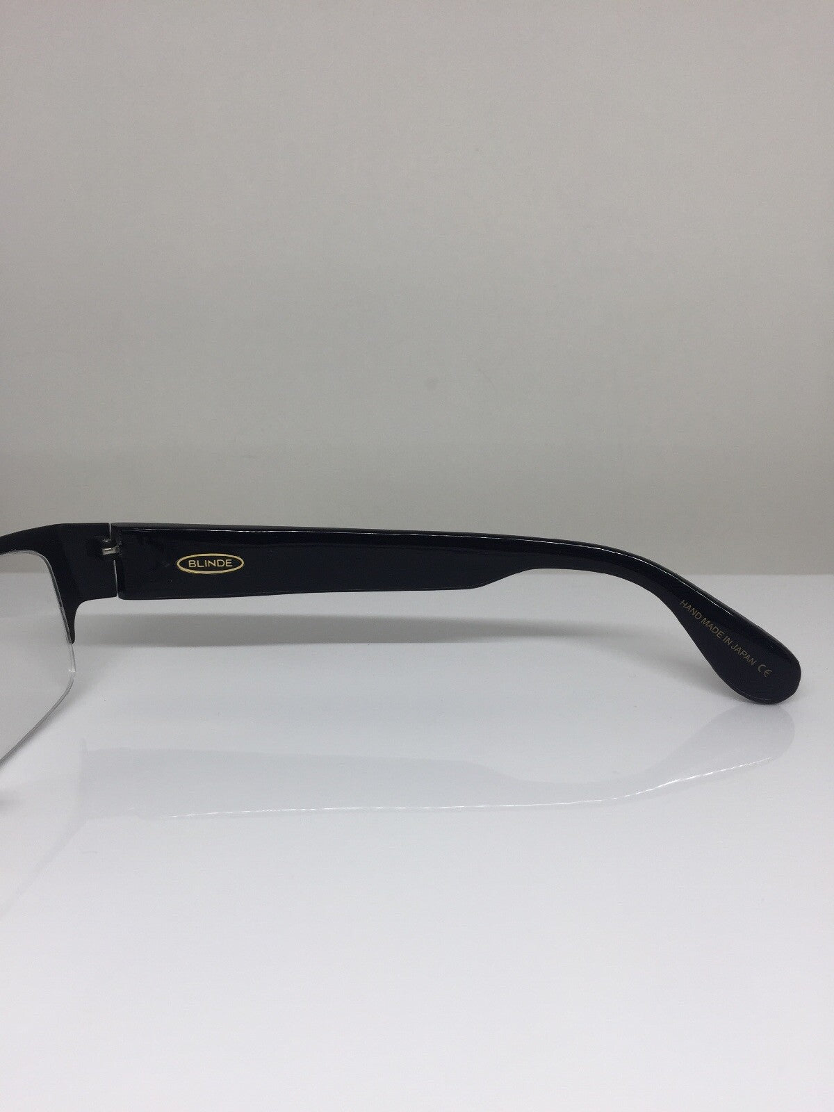 Vintage Blinde By Richard Walker Goin, Goin, Gone Black Eyeglasses - Super Vision Optical