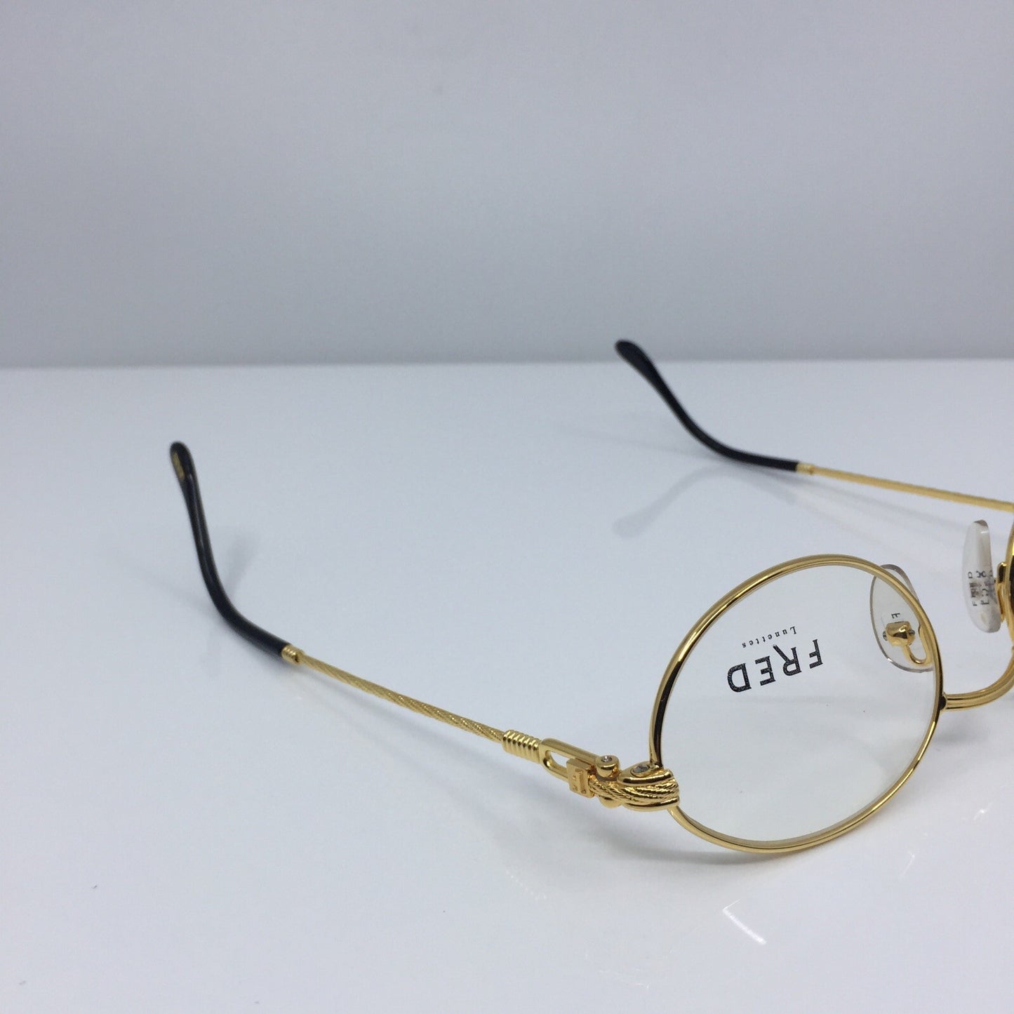 Vintage Fred Lunettes Ketch Gold Eyeglasses - Super Vision Optical