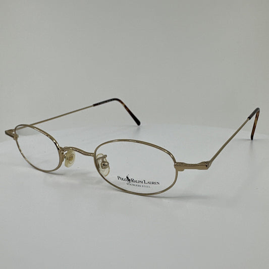 Vintage Polo Ralph Lauren POLO 391 Gold Eyeglasses - Super Vision Optical