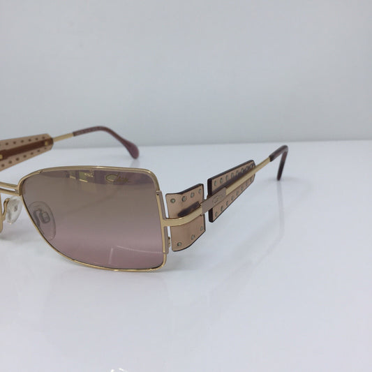 Vintage Cazal MOD. 947 Gold Sunglasses - Super Vision Optical