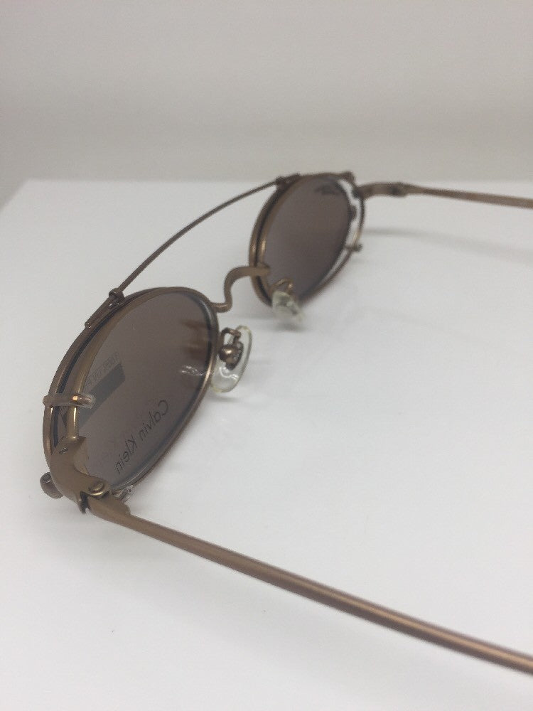 Vintage Calvin Klein CK 149 Gold Sunglasses - Super Vision Optical