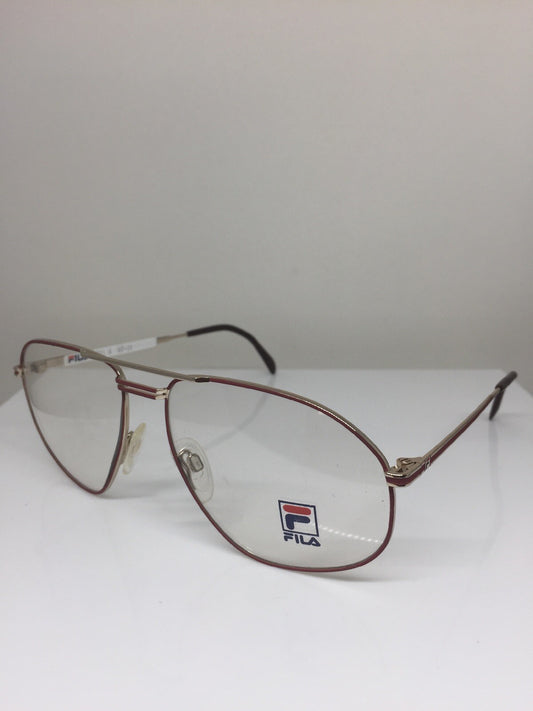 Vintage Fila FILA 6501 Gold Eyeglasses - Super Vision Optical