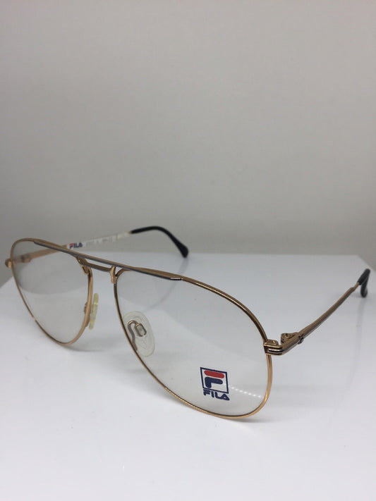Vintage Fila FILA 6503 Gold Eyeglasses - Super Vision Optical