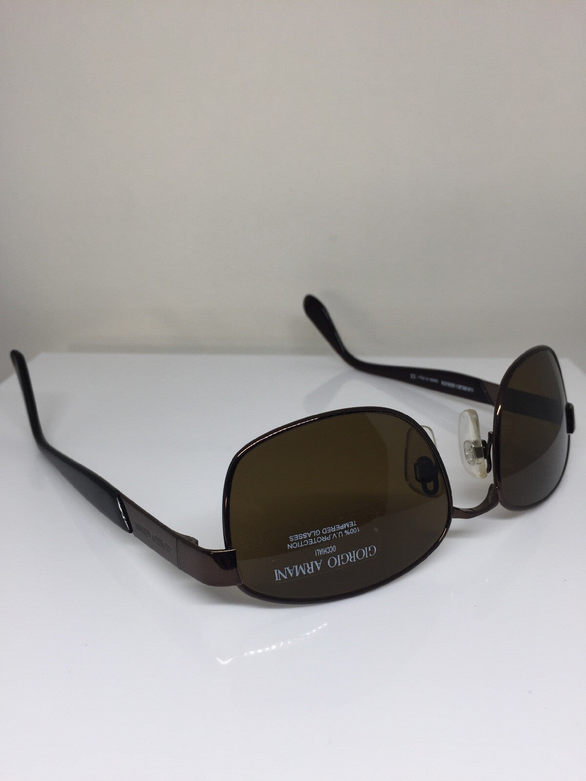 Vintage Giorgio Armani GA 1501 Brown Sunglasses - Super Vision Optical