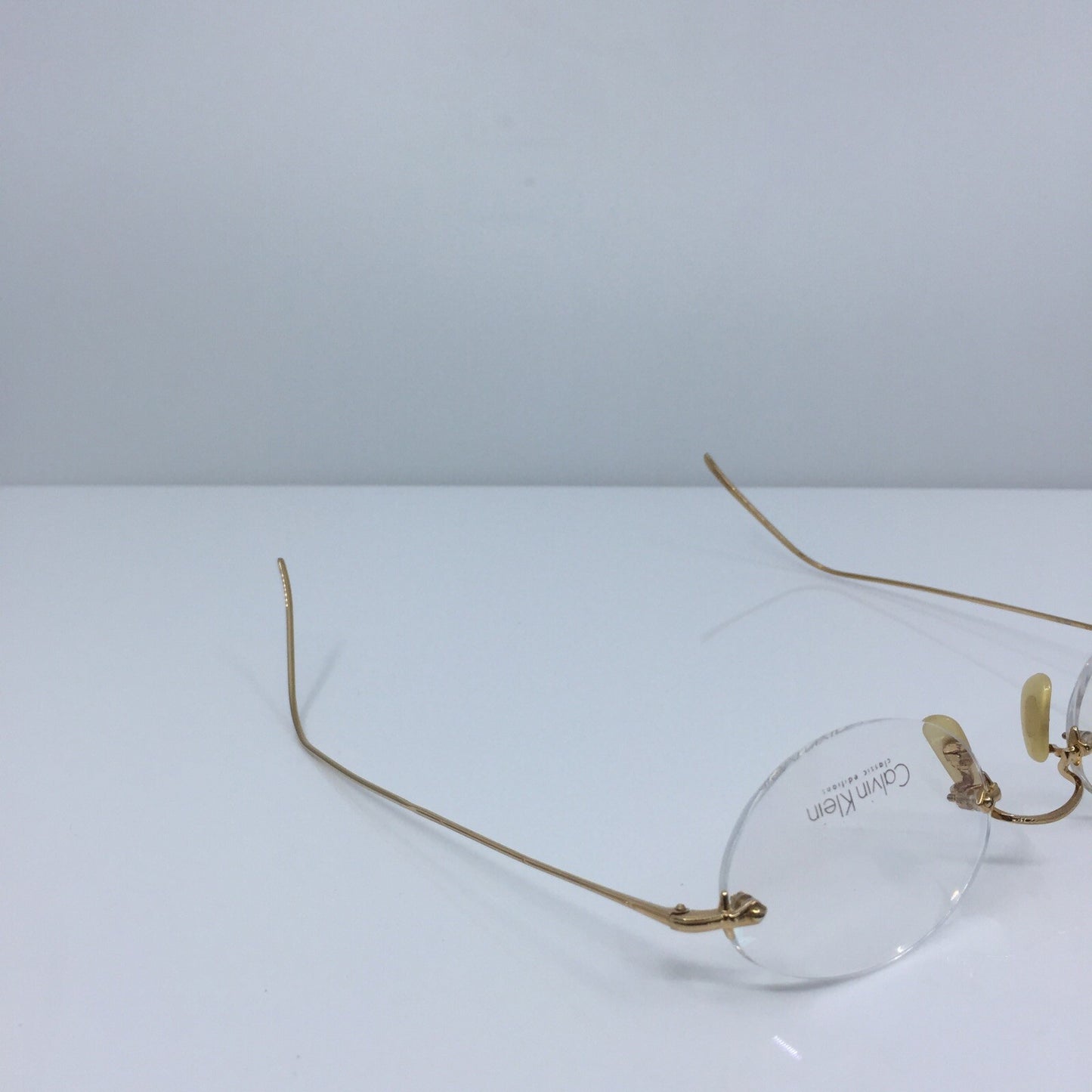Vintage Calvin Klein CK CLASSIC EDITIONS C9 Gold Sunglasses - Super Vision Optical