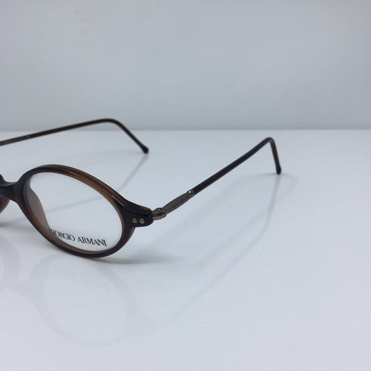 Vintage Giorgio Armani GA 388 Brown Eyeglasses - Super Vision Optical