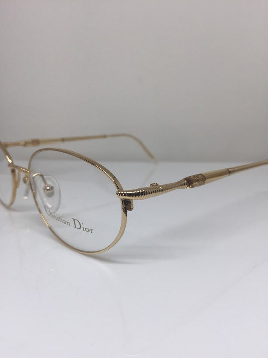 Vintage Christian Dior CD 3565 Gold Sunglasses - Super Vision Optical