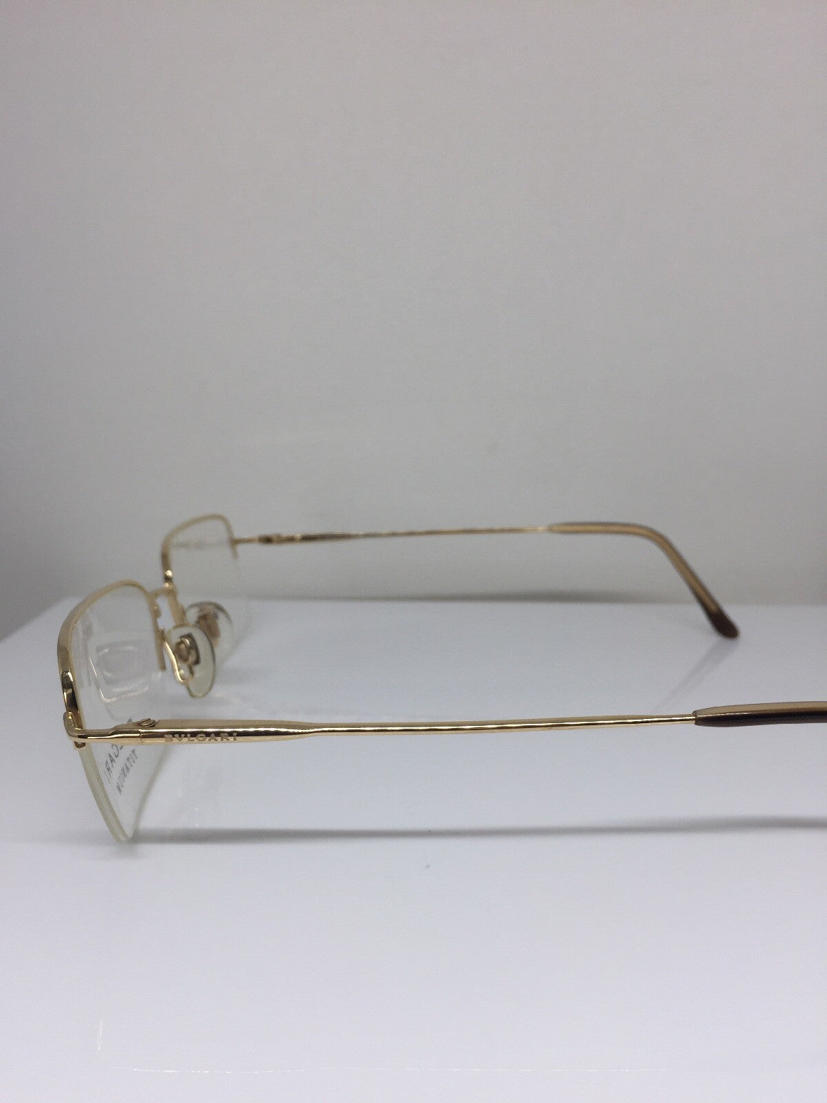 Vintage Bvlgari BVL 144-T Gold Eyeglasses - Super Vision Optical