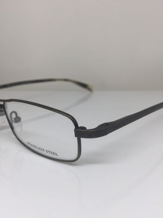 Vintage Gucci GG 1706 Brown Eyeglasses - Super Vision Optical