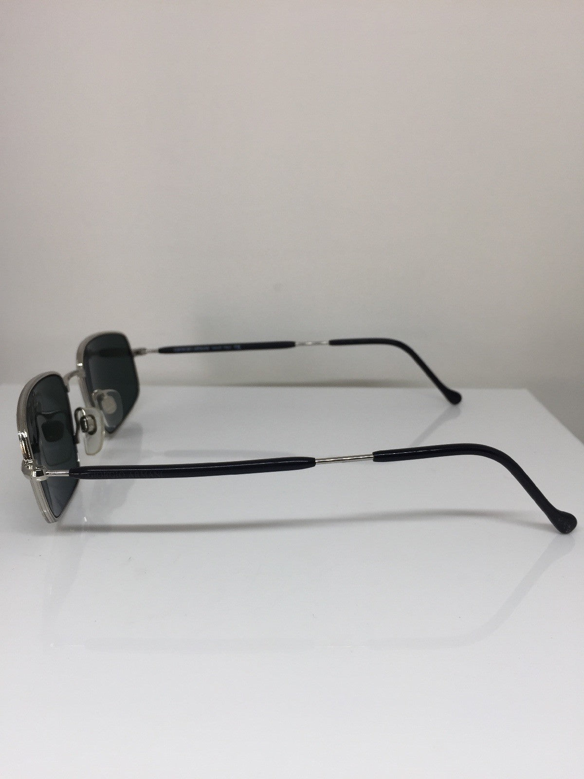 Vintage Giorgio Armani GA 637 Silver Sunglasses - Super Vision Optical