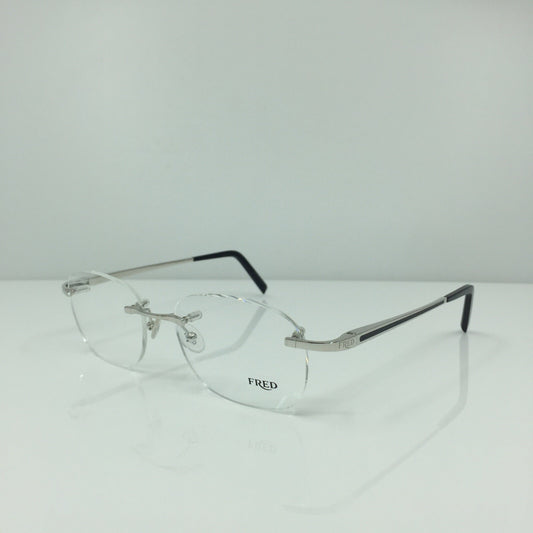 Vintage Fred Lunettes Hauban F5 Black Eyeglasses - Super Vision Optical