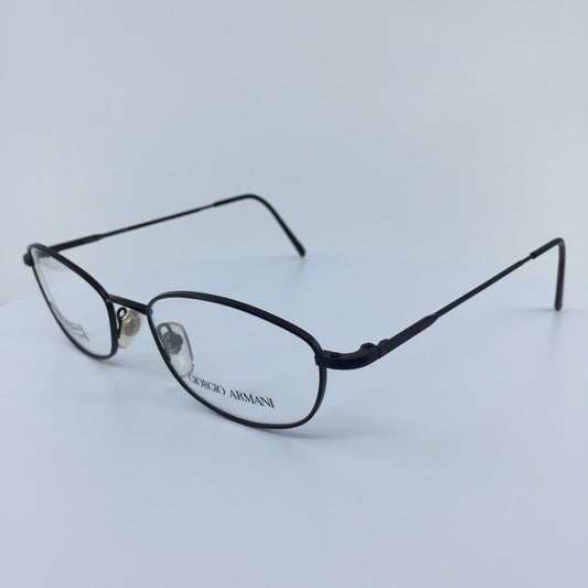 Vintage Giorgio Armani GA 1006 Black Eyeglasses - Super Vision Optical