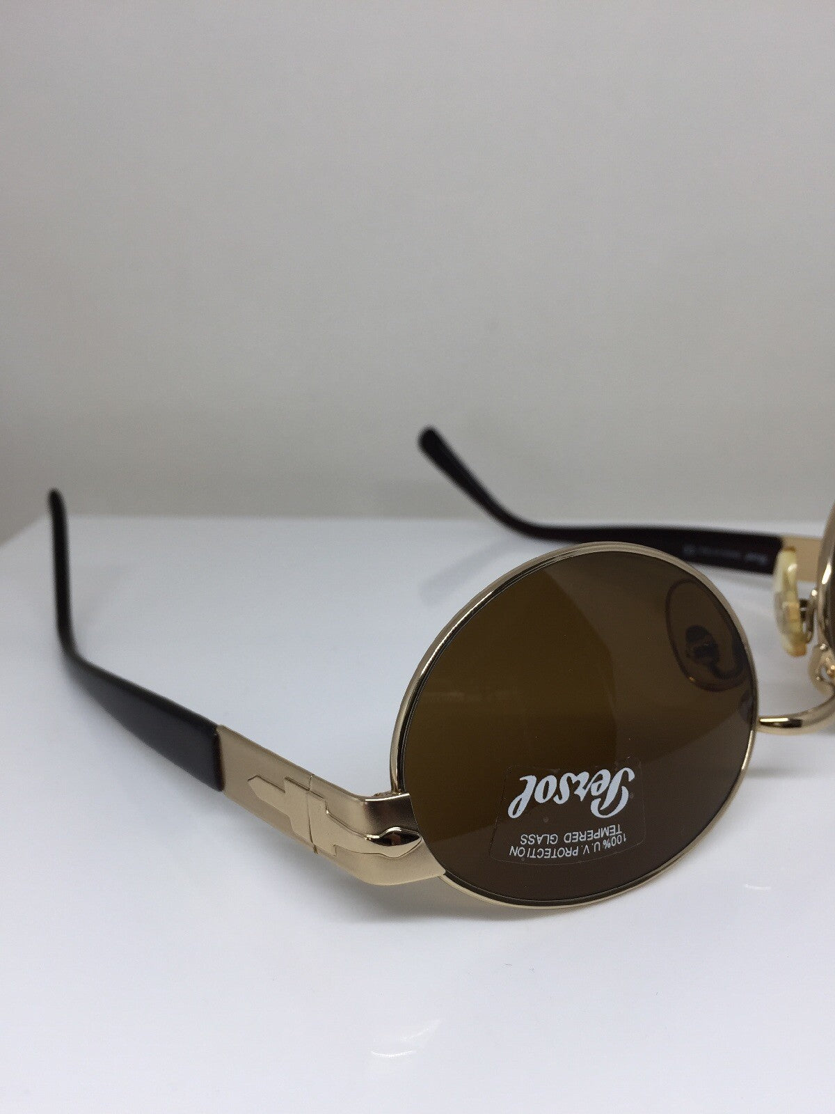 Vintage Persol PE 2058-S Gold Sunglasses - Super Vision Optical