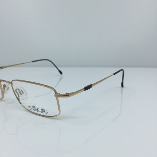 Vintage Silhouette 7465 Gold Eyeglasses - Super Vision Optical
