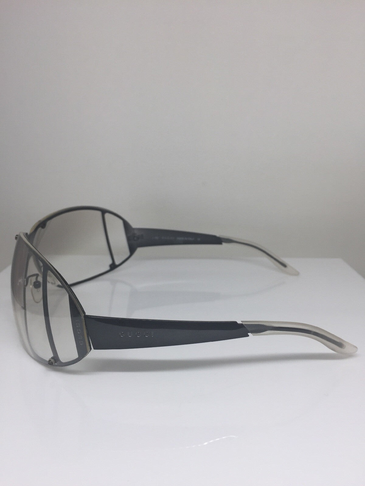 Vintage Gucci GG 1652/S Gunmetal Sunglasses - Super Vision Optical
