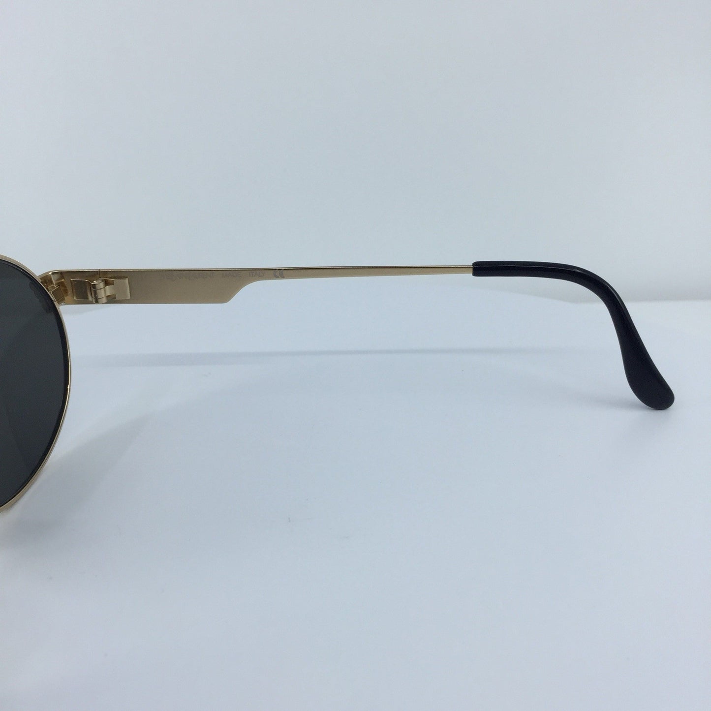 Vintage Saint Laurent YSL 6043 Gold Sunglasses - Super Vision Optical