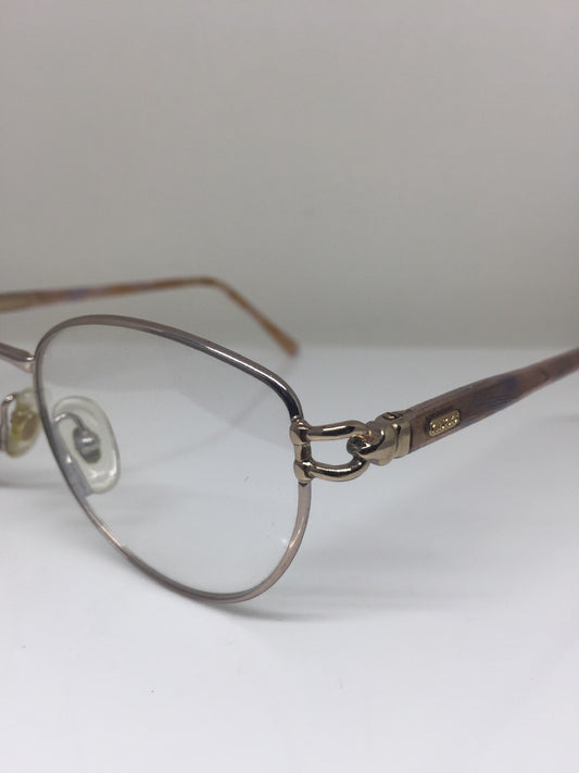 Vintage Gucci GG 2374 Gold Eyeglasses - Super Vision Optical