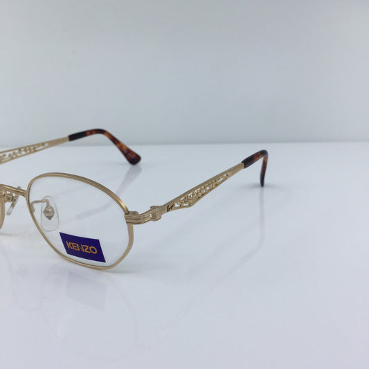 Vintage Kenzo KE 2898 Gold Eyeglasses - Super Vision Optical
