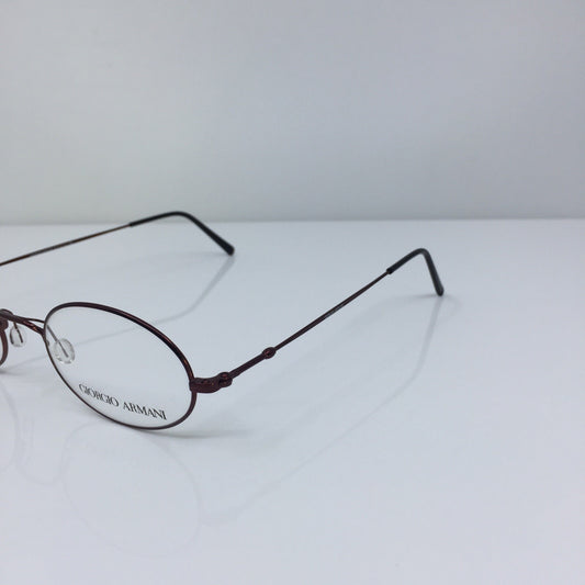 Vintage Giorgio Armani GA 1004 Brown Eyeglasses - Super Vision Optical