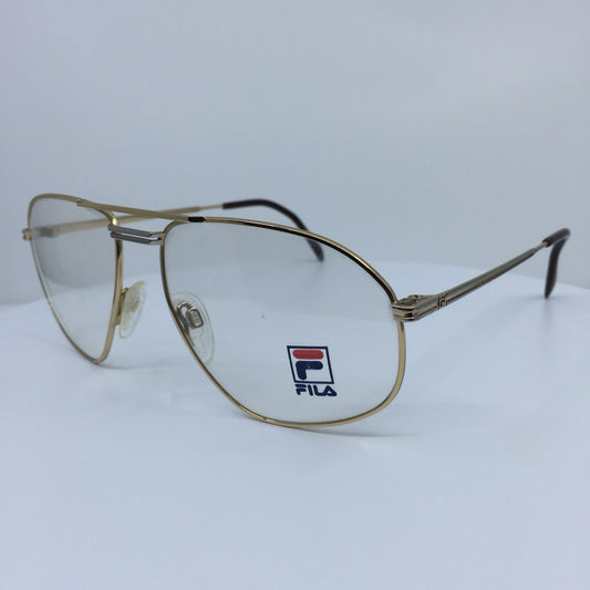 Vintage Fila FILA 6501 Gold Eyeglasses - Super Vision Optical
