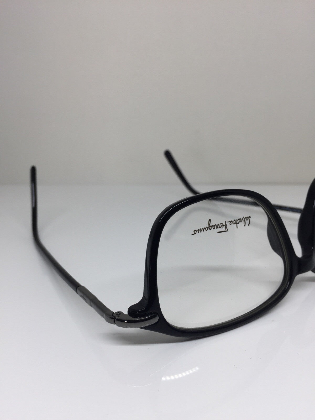 Vintage Salvatore Ferragamo SF 2526 Black Eyeglasses - Super Vision Optical