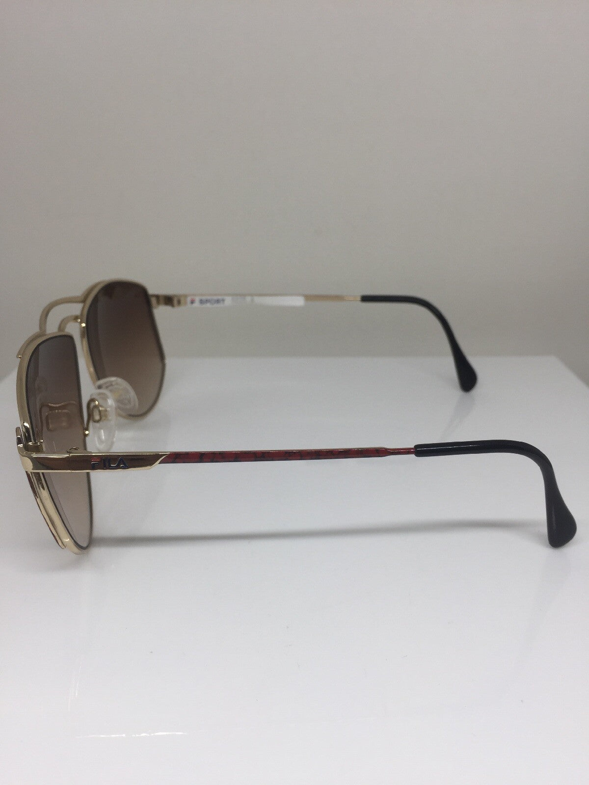 Vintage Fila Sport FILA 8805 Gold Sunglasses - Super Vision Optical