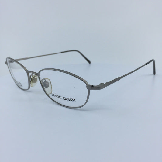 Vintage Giorgio Armani GA 1006 Silver Eyeglasses - Super Vision Optical