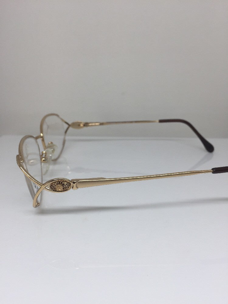 Vintage Fendi F82 GOLDEN GLIMMER Gold Sunglasses - Super Vision Optical