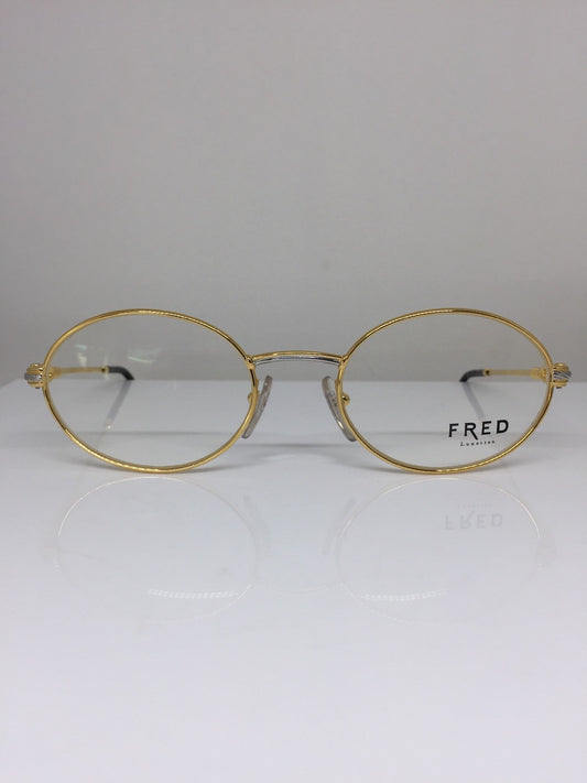 Vintage Fred Lunettes Ketch Gold Sunglasses - Super Vision Optical