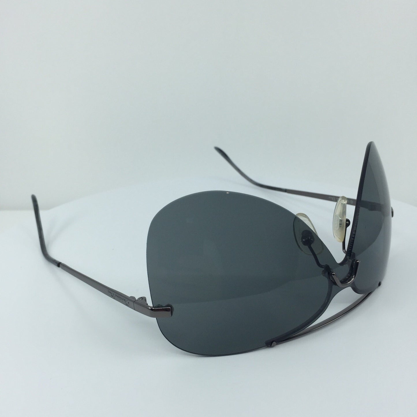 Vintage Dior Christian Dior Aviator Gunmetal Sunglasses - Super Vision Optical