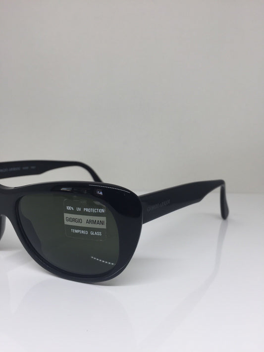 Vintage Giorgio Armani GA 840 Black Sunglasses - Super Vision Optical
