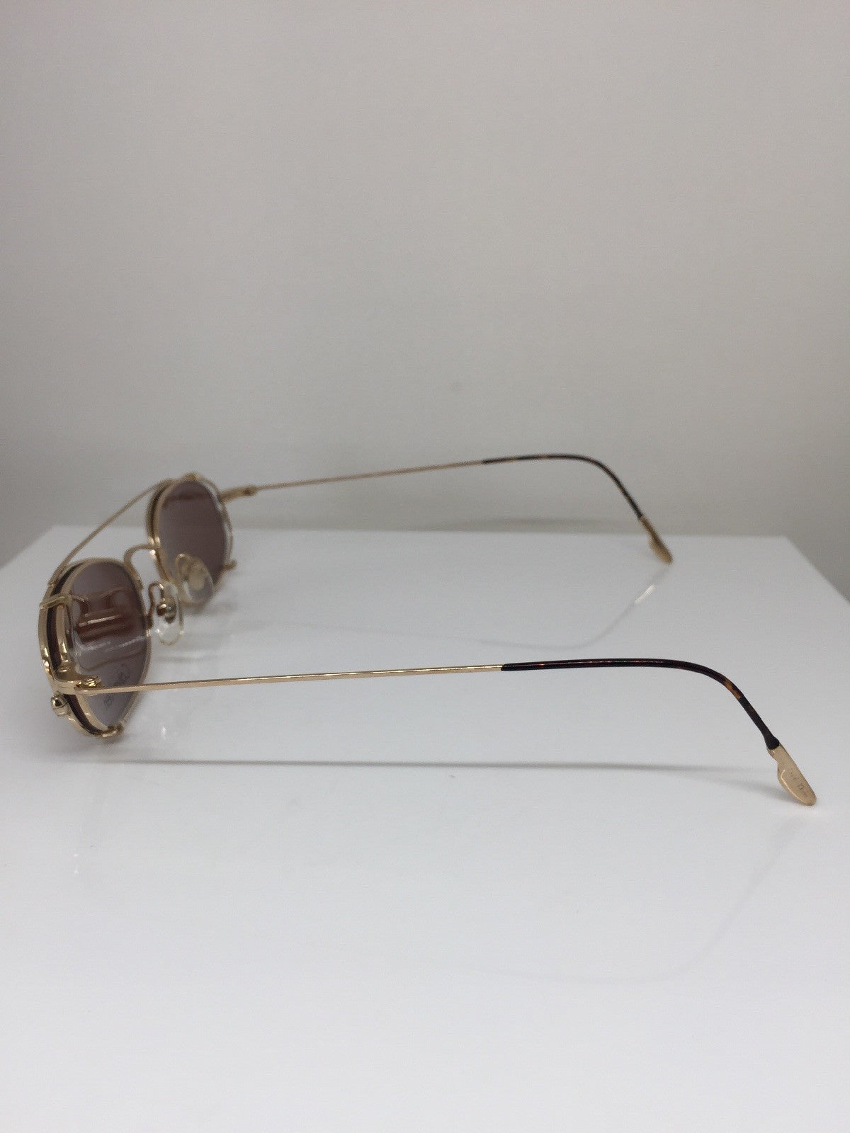 Vintage Calvin Klein CK 145 Gold Sunglasses - Super Vision Optical