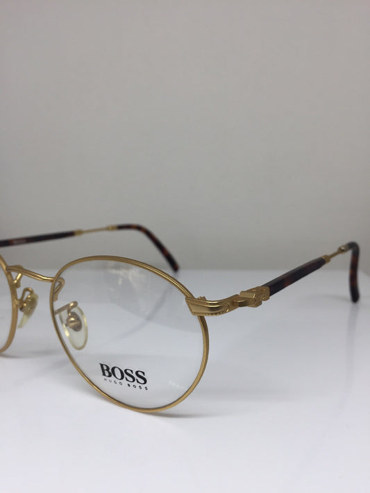 Vintage Hugo Boss HB 5138 Gold Sunglasses - Super Vision Optical