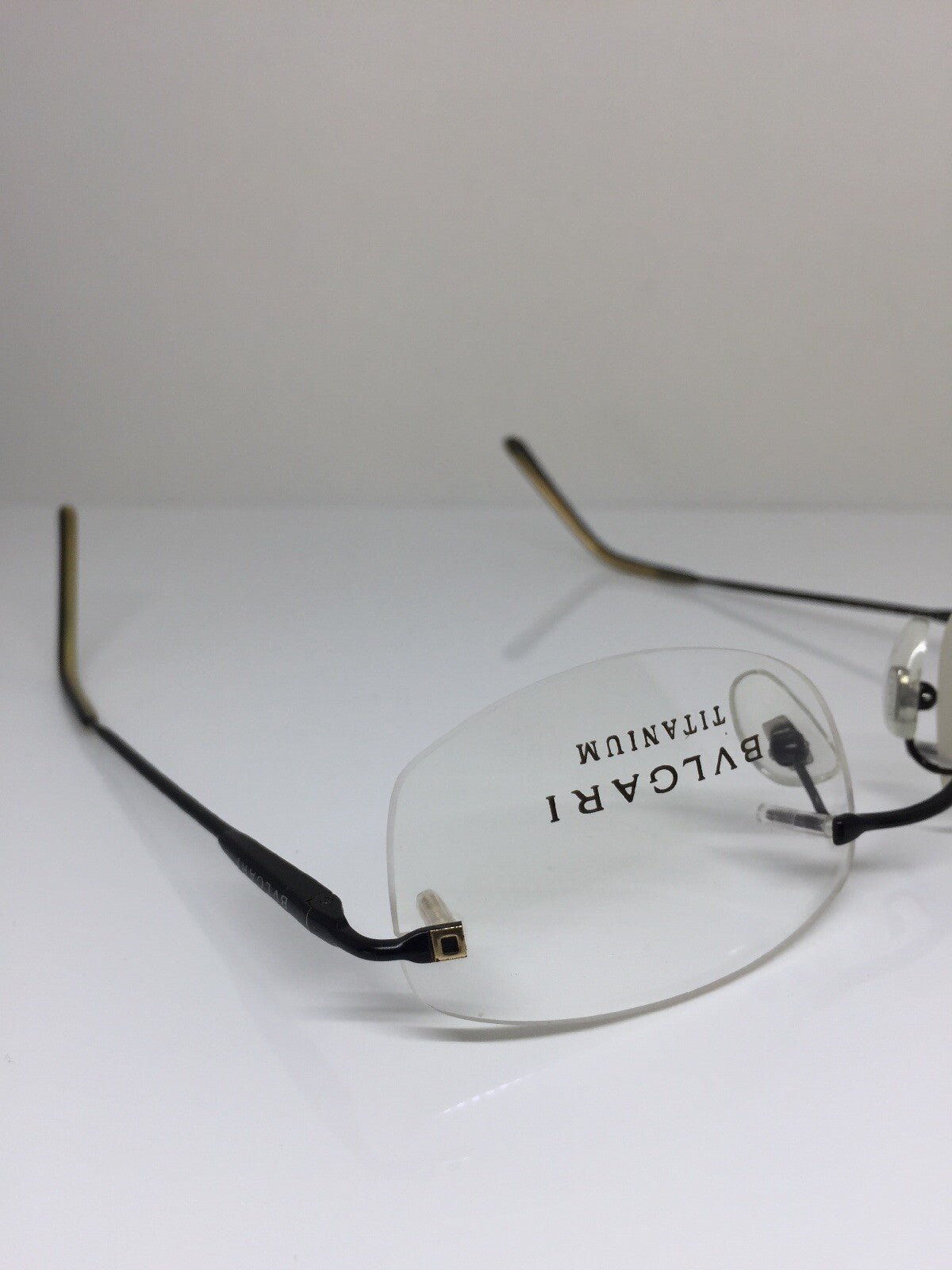 Vintage Bvlgari BVL 134-T Black Eyeglasses - Super Vision Optical