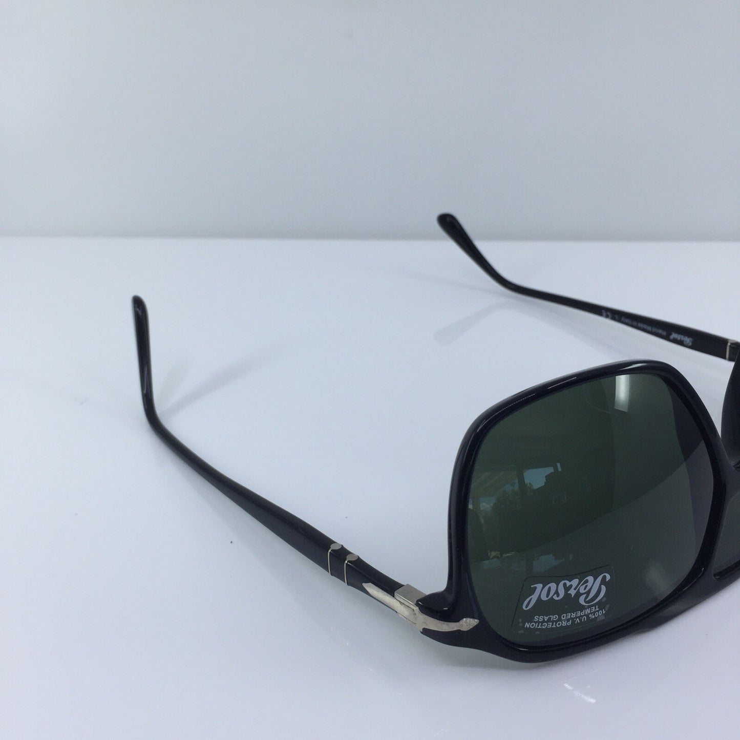 Vintage Persol PE 3223-S Black Sunglasses - Super Vision Optical