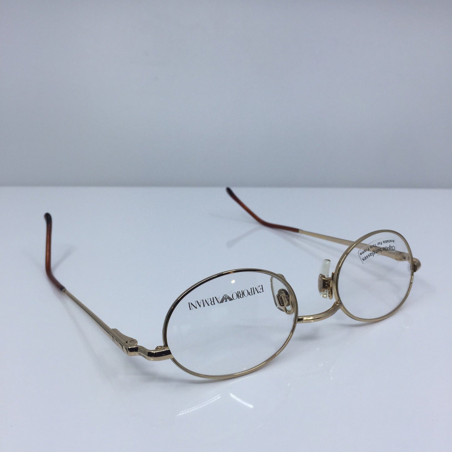 Vintage Emporio Armani EA 077 Gold Eyeglasses - Super Vision Optical
