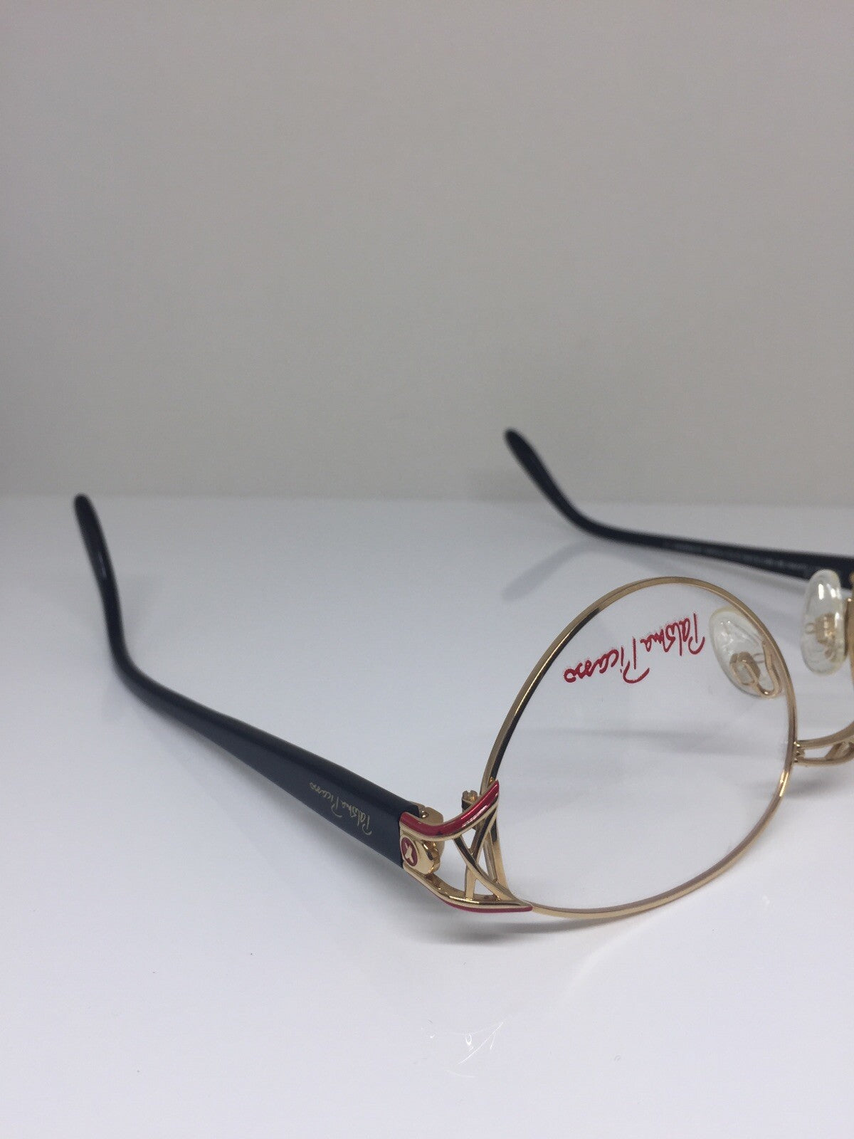 Vintage Paloma Picasso PALOMA PICASSO 8408 Gold Sunglasses - Super Vision Optical