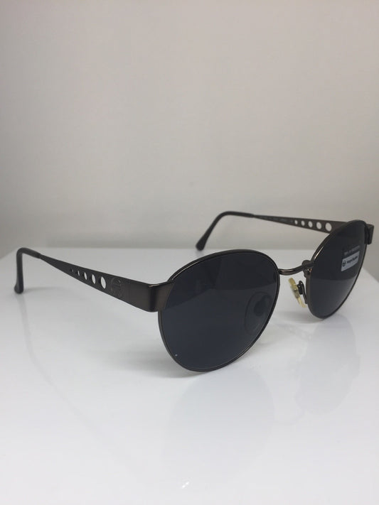 Vintage Sergio Tacchini ST 1001-S Brown Sunglasses - Super Vision Optical