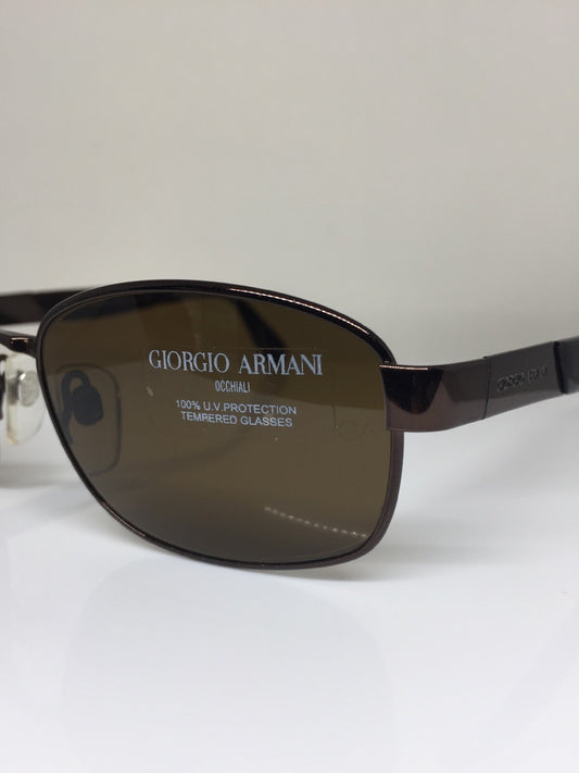 Vintage Giorgio Armani GA 1501 Brown Sunglasses - Super Vision Optical