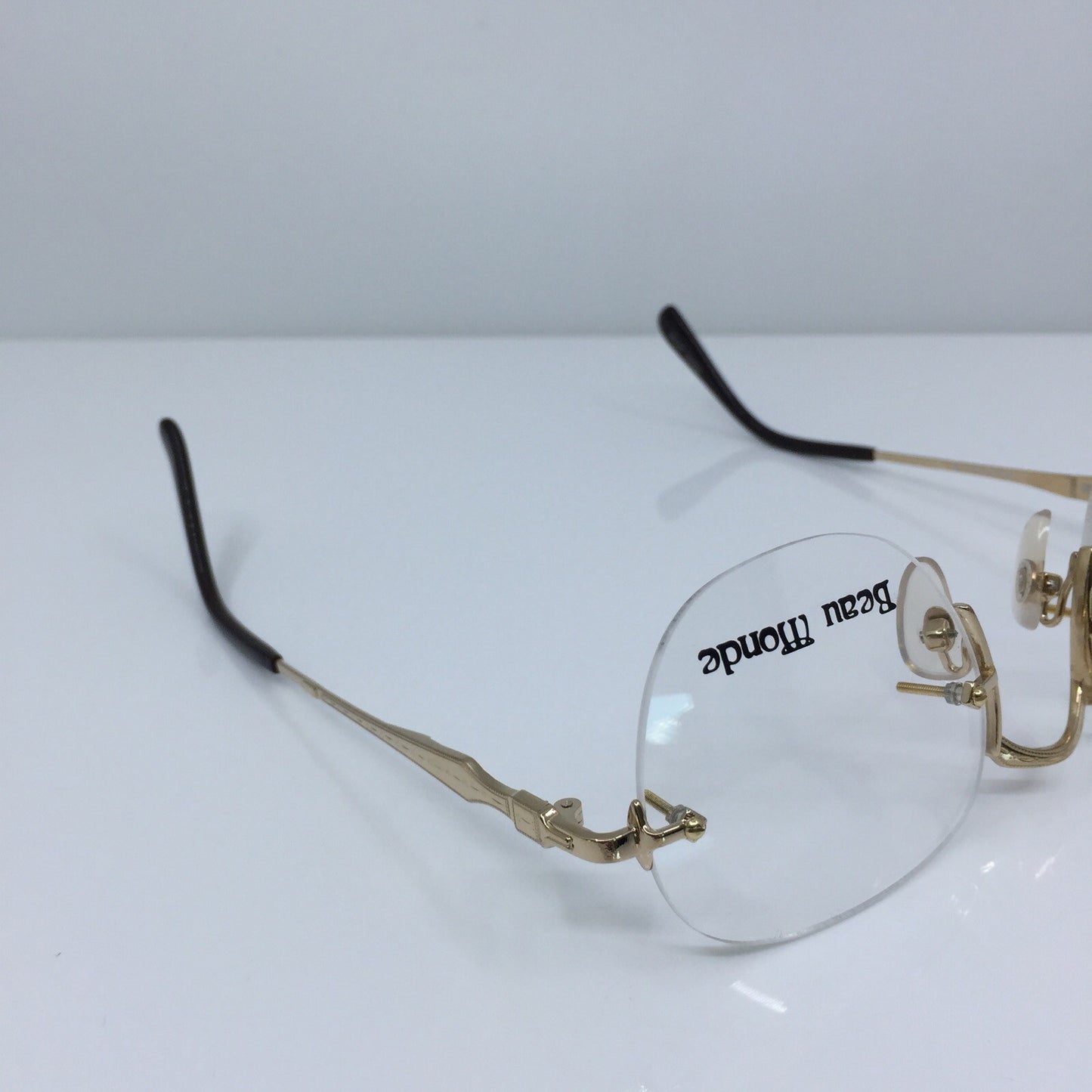 Vintage Beau Monde Collection Westbury Gold Eyeglasses - Super Vision Optical