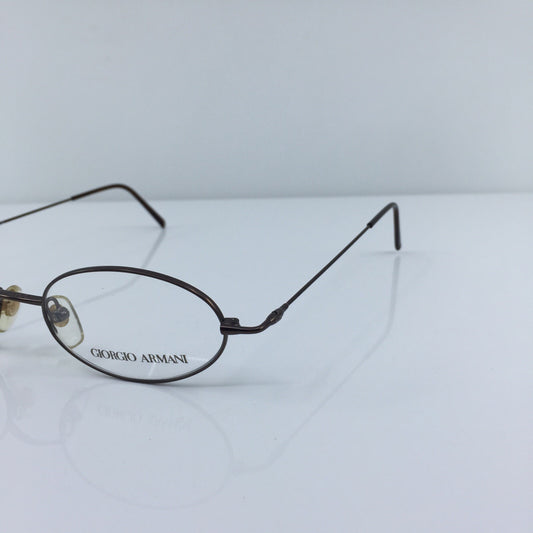 Vintage Giorgio Armani GA 1020 Brown Eyeglasses - Super Vision Optical