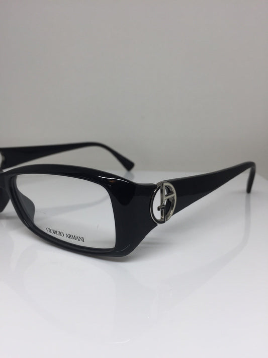 Vintage Giorgio Armani GA 589 Black Eyeglasses - Super Vision Optical