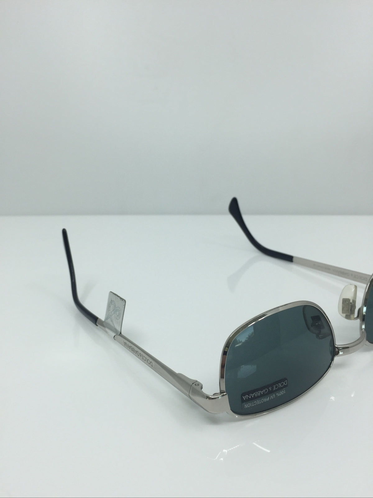 Vintage Dolce&Gabbana DG 334/S Silver Sunglasses - Super Vision Optical